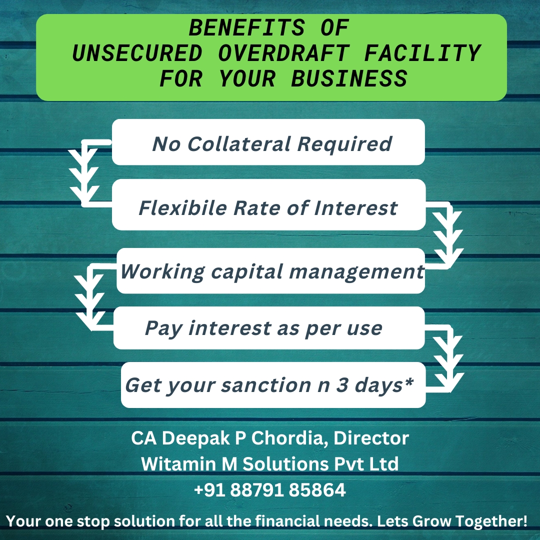 Unsecured Overdraft Facility
