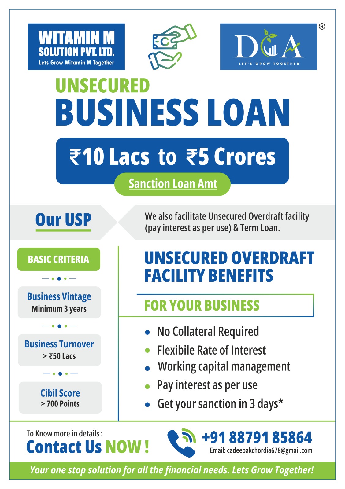 Unsecured Business Loan